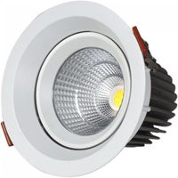 Corp de iluminat interior LED Market Downlight COB 30W, 6000K, LM-S1005A, White