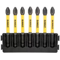 Набор головок, бит, насадок DeWalt DT70817 Set capete de insurubat PH2 57mm (P.7)