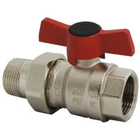 Запорная арматура HERZ Шаровой кран с голландским соединением 1/2" (88526)