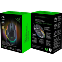 Gaming Mouse Razer Basilisk V3, 26к dpi, 11 buttons, 50G, 650IPS, 101g, RGB, USB, Black