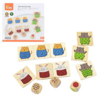 Головоломка PolarB 44651 Joc educativ din lemn Găsește potrivirile