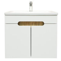 Dulap pentru lavoar Bayro подвесной Etna Duo под умыв. Argo 600 белый мат