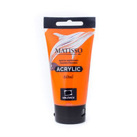 Vopsea acrilică Malevich Matisso, portocaliu, 60 ml