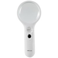 Лупа Deli DLE9099 Pro 75mm/2.5x, cu iluminare, blister