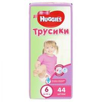 Трусики Huggies Little Walkers 6 Girl (16-22 кг) 44 шт