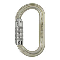 Carabinier Petzl Oxan Triact-lock steel 38 kN, M72A TLA