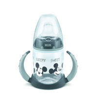 NUK Sticluta Mickey cu minere si adaptor 150ml 6luni+