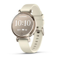 Ceas inteligent Garmin Lily® 2, Cream Gold with Coconut Silicone Band (010-02839-00)