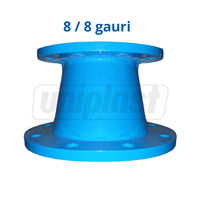 cumpără Reductie fonta cu flanse D.200 x  80 PN10/16 L=200 mm (8 gauri)  BOHAMET în Chișinău