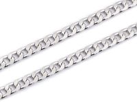 Handbag chain with lobster clasp, length 120 cm / nickel