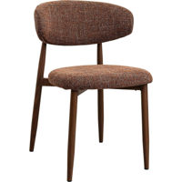 Scaun Deco Meridian Rusty + Wooden Legs