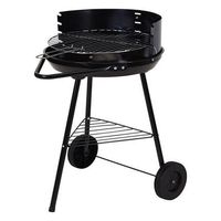 Товар для пикника BBQ 24873 Барбекю сфера BBQ D40cm, H70cm, решетка, полка, 2 коле