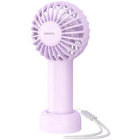 Вентилятор настольный Remax Handheld Fan F33 Purple