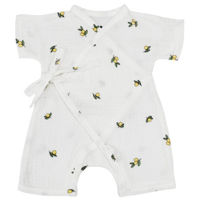 Детская одежда Minikin 22301462 Bon Voyage Кимоно р-р62, оливковый зайчик, унисекс