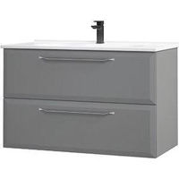 Шкаф под умывальник Orka Nuvola 65 Glossy Grey (1549-001-0326)