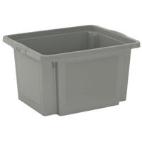 Короб для хранения KIS 49275 Ящик H Box 25l, 42x35xH23cm, серый