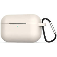 Чехол для наушников Helmet Airpods Pro 2, silicone, White