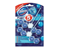 Odorezant toaletă Domestos Power 5 Ocean, 2 buc. x 55 gr.