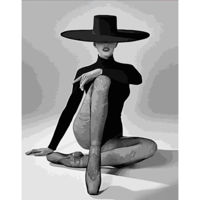 Картина по номерам Strateg R 8 /27 (DY390)(53761) Balerina-model, 40x50 cm