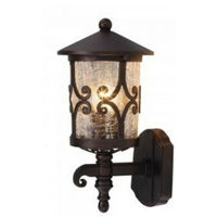 Светильник уличный Vivalux VIV004233 JARDIN, pe perete, E27, direcționat în sus, cafea