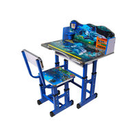 Set masuta cu scaunel pentru copii A502 albastru LS