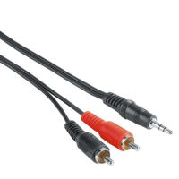 Кабель для AV Hama 205107 Audio Cable, 3.5 mm Jack Plug - 2 RCA Plugs, 5 m