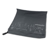 Домашний текстиль Pinguin Полотенце  Micro XL 75x150 cm map grey