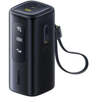 Аккумулятор внешний USB (Powerbank) Baseus E0025701, EnerGeek GX11 MiFi, Cosmic Black