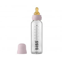 Biberon din sticla BIBS Dusty Lilac (0+) 225 ml