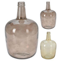 Ваза Holland 50917 стеклянная Бутыль 8l, H40сm, D22cm, 2 цвета