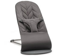 Шезлонг-качалка BabyBjorn Bliss Anthracite Cotton