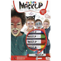 Набор для творчества Carioca 53272 Markere pentru vopsit de fata Mask Up 6culori x 6gr