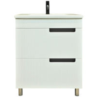 Шкаф под умывальник Bayro Positano под умыв. Argo 700, белый мат