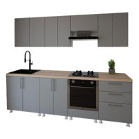 Мебель для кухни Smartex (30155) K4 260сm Grafit