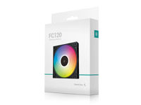 PC Case Fan Deepcool FC120, 120x120x25, 28dB, 61.91CFM, 500-18000PM, ARGB, Hydro Bearing