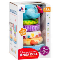 Jucărie de pluș miscellaneous 11911 piramida moale „Elefant” 592049