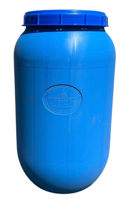 cumpără BIDON PLASTIC cu capac 230 l albastru (H-1.08m/W-0.55m)  LITOLAN în Chișinău