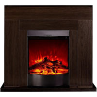 Șemineu electric ArtFlame Agnes & Corsica, 850x950x300 mm, Wenge