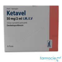 Ketavel sol. inj./sol.perf. 50mg/2ml 2ml N6