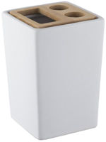 Стакан для зубных щёток Bisk 06578 Suport periute de dinti PURE