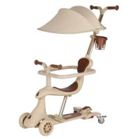 Самокат Richi 074001 Trotineta bej pentru copii (M7-4)