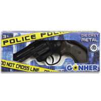 Игрушечное оружие Gonher 127/6 Pistol politie 127/6 (12 gloante), 44073