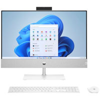 HP AIO Pavilion 24 Silver  (23.8" FHD IPS Ryzen 5 5500U 2.1-4.0GHz, 8GB, 512GB, FreeDOS)