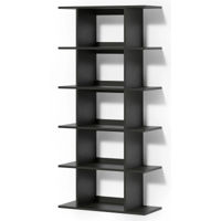 Офисный стеллаж Fabrik Home Nr.6 Pablo (800x1690x330) Базальт