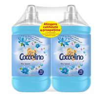 Set Balsam de rufe Coccolino Blue Splash, 2x1.8 L