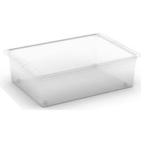 Короб для хранения KIS 37180 C-box L, 27l, 55X38.5XH16.5cm, на колесах