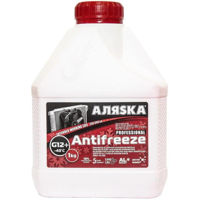 Антифриз Аляска G12+ -30 1kg. (красный)