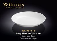 Тарелка WILMAX WL-991118 (круглая глубокая 25,5 см)