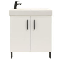 Dulap pentru lavoar Bayro универсальный Vision под умыв. Stance 650 белый мат