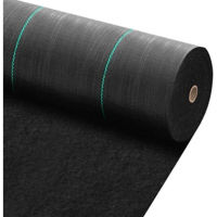 Агроволокно miscellaneous Агротекстиль 90 г/м² (черный с зеленой полосой) (1,5 м х 50 м), Unitape